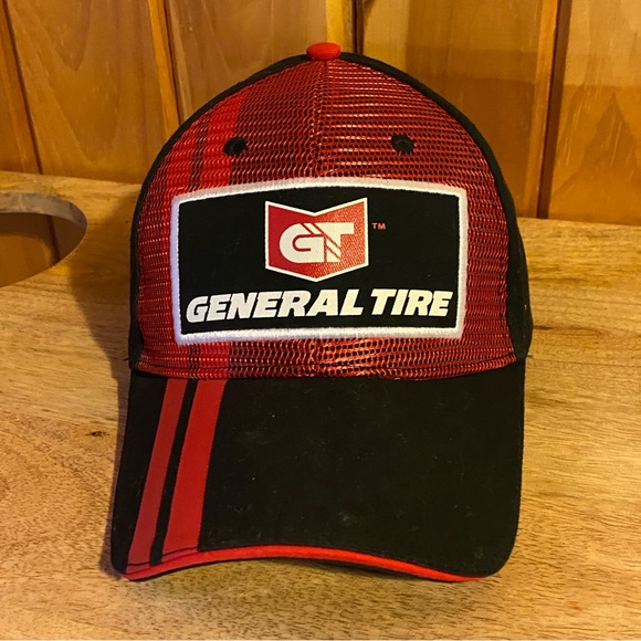 General Tire Men’s Red and Black Baseball Cap - Picture 3 of 6